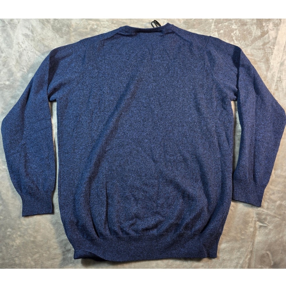 Rodd & Gunn Sweater Mens XL Blue Cashmere Merino Wool Blend Crewneck Pullover - Picture 6 of 6